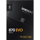 Samsung 870 EVO 1 TB 2.5" Serial ATA III V-NAND, Solid state-drev 1 TB, 2.5", 560 MB/s, 6 Gbit/sek.