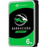 Seagate Barracuda 6TB 3.5" 6000 GB Serial ATA III, Harddisk 3.5", 6000 GB, 5400 rpm