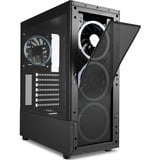 Sharkoon TK5M RGB renoveret, Towerkabinet Sort