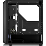 Sharkoon TK5M RGB renoveret, Towerkabinet Sort