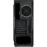 Sharkoon TK5M RGB renoveret, Towerkabinet Sort