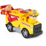 Spin Master PAW VHC Fire Rsc Lrg Vhc Rubble GML, Spil køretøj PAW Patrol PAW VHC Fire Rsc Lrg Vhc Rubble GML, Skraldevogn, 3 År, Plast, Rød, Gul