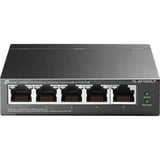 TP-Link TL-SF1005LP netværksswitch Ikke administreret Fast Ethernet (10/100) Strøm over Ethernet (PoE) Sort Ikke administreret, Fast Ethernet (10/100), Fuld duplex, Strøm over Ethernet (PoE)