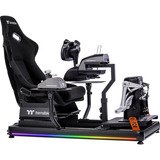 Thermaltake GF500 Flight Simulator Cockpit Black, Sim Rig Sort