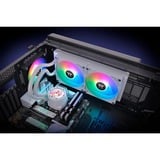 Thermaltake TH280 V2 Ultra ARGB Sync AIO Liquid Cooler Snow Edition, Vandkøling Hvid