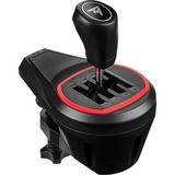 Thrustmaster TH8S Shifter Racing wheel shifter add-on, Gearstang Sort/Rød, PlayStation 5, PlayStation 4, Xbox One, Xbox Series S, Xbox Series X, PC, Racing wheel shifter add-on, Sort, Rød, Metal, USB, Ledningsført