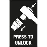 Wera 8010 B Zyklop Comfort Skraldenøgle, 3/8" Sort/Grøn