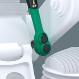 Wera 8100 SB 12 Zyklop Comfort-knarræt, 3/8", Værktøjssæt Sort/Grøn