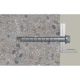 fischer Betonskrue UltraCut FBS II 8x70 20/5/- Sekskant med U-skive TX 