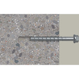 fischer Betonskrue UltraCut FBS II 8x70 20/5/- Sekskant med U-skive TX 