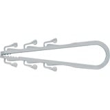 fischer Ledningsløkke Steckfix SF plus LS 3/13, Klemme Lys grå