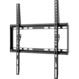 goobay TV-vægbeslag Basic FIXED (M), Wall Mount Sort