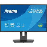 iiyama ProLite XB2492HSU-B1 computerskærm 60,5 cm (23.8") 1920 x 1080 pixel Fuld HD LED Sort, LED-skærm Sort (mat), 60,5 cm (23.8"), 1920 x 1080 pixel, Fuld HD, LED, 3 ms, Sort