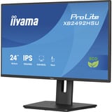 iiyama X2492HSU-B1, LED-skærm Sort (mat)