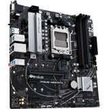 ASUS PRIME A620M-A-CSM AMD A620 Sokkel AM5 micro ATX, Bundkort Sort/Sølv, AMD, Sokkel AM5, AMD Ryzen 7000 Series, Sokkel AM5, DDR5-SDRAM, 128 GB