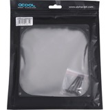 Alphacool Kappe & afkobling 140mm (7mm tyk), Monteringsrammen Sort