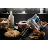 Ariete 1548/05 Håndmixer 450 W Lyse Blå, Håndmikser Lyseblå, Håndmixer, Lyse Blå, Ælte, Mikse, Knapper, Løftestang, Rustfrit stål, 450 W