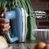 Ariete 1548/05 Håndmixer 450 W Lyse Blå, Håndmikser Lyseblå, Håndmixer, Lyse Blå, Ælte, Mikse, Knapper, Løftestang, Rustfrit stål, 450 W