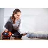 BLACK+DECKER BDCINF18N-QS luftkompressore 160 l/min Vekselstrøm/cigartænder, Luftpumpe Orange/Sort, 160 l/min, 11,03 bar