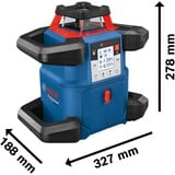 Bosch Batteridrevet rotationslaser GRL 600 CHV Professional, 18 Volt, med holder, Roterende laser Blå