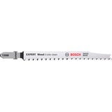 Bosch EXPERT ‘WOOD 2-SIDE CLEAN’ T 308 B Stiksavklinger High Carbon Steel (HCS) 25 stk Stiksavklinger, Hårdt træ, Krydsfiner, High Carbon Steel (HCS), Sort, Rustfrit stål, 2,2 mm, 5 cm
