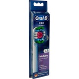 Braun Oral-B Pro 3D White Aufsteckbürsten 4er, Børstehoved Hvid