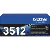 Brother TN-3512 tonerpatron 1 stk Original Sort 12000 Sider, Sort, 1 stk