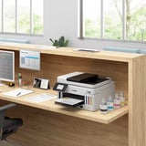 Canon MAXIFY GX6150 Inkjet A4 600 x 1200 dpi Wi-Fi, Multifunktionsprinter grå, Inkjet, Farveudskrivning, 600 x 1200 dpi, A4, Direkte udskrivning, Sort, Hvid