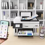 Canon MAXIFY GX6150 Inkjet A4 600 x 1200 dpi Wi-Fi, Multifunktionsprinter grå, Inkjet, Farveudskrivning, 600 x 1200 dpi, A4, Direkte udskrivning, Sort, Hvid