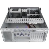 Chieftec UNC-409S-B computeretui Stativ Sort 400 W, Server boliger Sort, Stativ, Sort, ATX, micro ATX, SECC, 4U, 14 cm