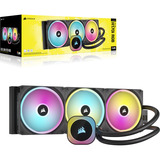Corsair iCUE LINK H170i RGB Renoveret, Vandkøling Sort
