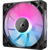 Corsair iCUE LINK RX120 RGB Triple, Sag fan Sort