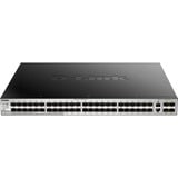 D-Link DGS-3130-54S/E netværksswitch Administreret L3 10G Ethernet (100/1000/10000) Grå Administreret, L3, 10G Ethernet (100/1000/10000), Stativ-montering