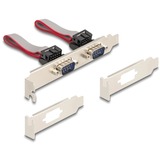 DeLOCK Mini PCIe I/O PCIe, 2x Seriel RS-232, Interface card 
