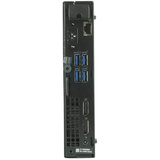 Dell OptiPlex 7000 Micro Renoveret, Mini-PC Sort