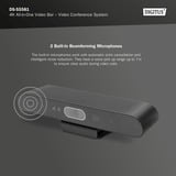 Digitus 4K Alt-i-en Video Bar Mini, Konferencesystem Sort