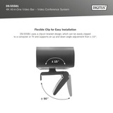 Digitus 4K Alt-i-en Video Bar Mini, Konferencesystem Sort