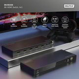 Digitus 8K HDMI-switch, 4x1, HDMI switch Sort