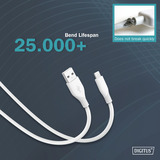 Digitus AK-600108-020-W, Kabel Hvid