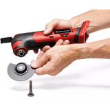 EINHELL Power X-Change batteridrevet multifunktionsværktøj TE-MG 18/1 Li-Solo, 18 volt, Multi-funktion værktøj Rød/Sort