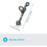 GARDENA 14840-55, Hårdt gulv rengøringsmiddel grå/Turkis