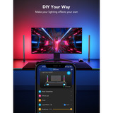 Govee RGBIC Gaming Lysstænger, LED lys 