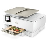 HP ENVY HP Inspire 7920e All-in-One-printer, Farve, Printer til Hjem og hjemmekontor, Print, kopiering, scanning, Trådløs; HP+; HP Instant Ink-kompatibel; Automatisk dokumentføder, Multifunktionsprinter Lys grå/Beige, Farve, Printer til Hjem og hjemmekontor, Print, kopiering, scanning, Trådløs; +; Instant Ink-kompatibel; Automatisk dokumentføder, Termisk inkjet, Farveudskrivning, 4800 x 1200 dpi, A4, Direkte udskrivning, Hvid