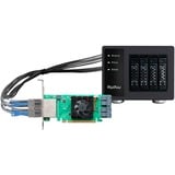 HighPoint SSD6444 4x Port til PCIe 3.0 x16 NVMe RAID Kabinet, Drev kabinet 