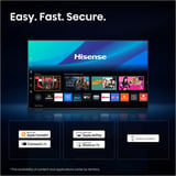 Hisense 75E7S PRO Hi-QLED-Fernseher, QLED TV Sort/mørk grå