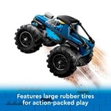 LEGO Blå monstertruck, Bygge legetøj Byggesæt, 5 År, Plast, 148 stk, 317 g