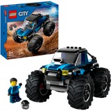 LEGO City Blå monstertruck, Bygge legetøj Byggesæt, 5 År, Plast, 148 stk, 317 g