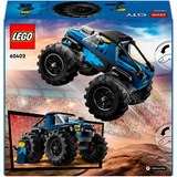 LEGO City Blå monstertruck, Bygge legetøj Byggesæt, 5 År, Plast, 148 stk, 317 g