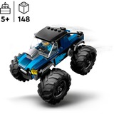 LEGO City Blå monstertruck, Bygge legetøj Byggesæt, 5 År, Plast, 148 stk, 317 g