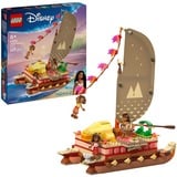 LEGO Disney Princess Vaianas eventyrkano, Bygge legetøj Byggesæt, 6 År, Plast, 529 stk, 687 g